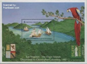 Virgin Islands 1992, Discovery of America s/s, MNH