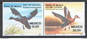 L1024 1984 Mexico Fauna Birds 1Set Mnh