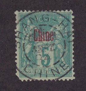 KAPPYSSTAMPS ID3755 FRANCE OFFICES IN CHINA USED SOTN SHANG-HAI CANCEL