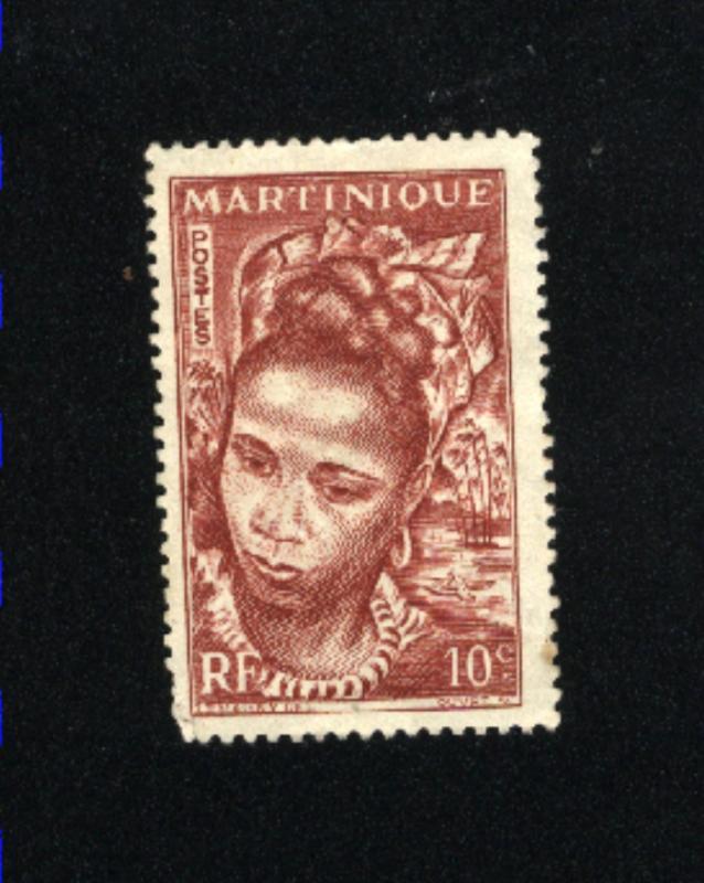 Martinique #217  used 1947 PD