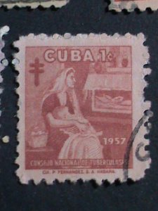 ​CUBA-1939 10 OVER 80 YEARS OLD CUBA FAMOUS USED STAMPS-SET-VERY FINE