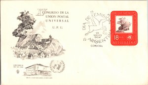 Argentina, Worldwide First Day Cover, U.P.U. Universal Postal Union