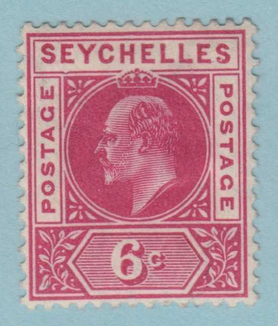 SEYCHELLES 54 - SG 62a  MINT HEAVY HINGED OG * DENTED FRAME - VERY FINE! - SXP