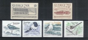 SWEDEN (28) Complete Sets ALL Pristine Mint Never Hinged Cat Value $175+