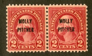 US 646  MNH PAIR SCV $2.00 BIN $1.25 WASHINGTON