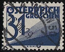 AUSTRIA 1929 Postage Due Sc J150  31g Used VF