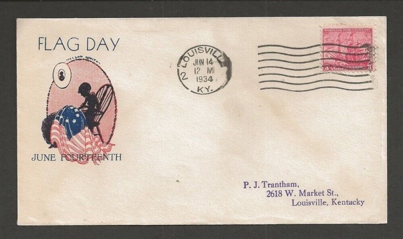 1934 flag day Louisville KY Nelson White