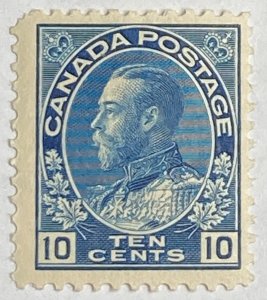 CANADA 1911-1925 #117 King George V 'Admiral' Issue - MH (CV 60$ +)