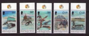 British Antarctic Territory Historic Huts issued 17-11-15 Marginal MNH