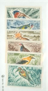 Lebanon #434-439  Single (Complete Set)