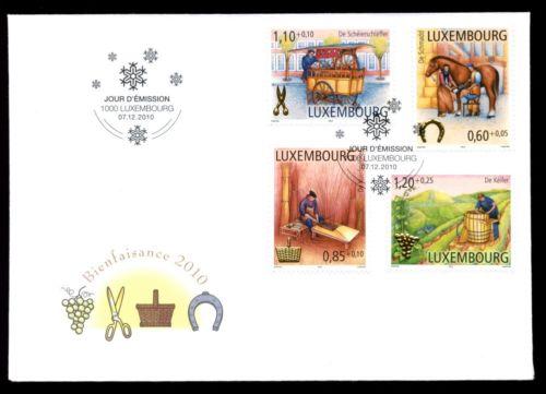 Luxembourg SG#1906-1909 Bienfaisance (2010) FDC