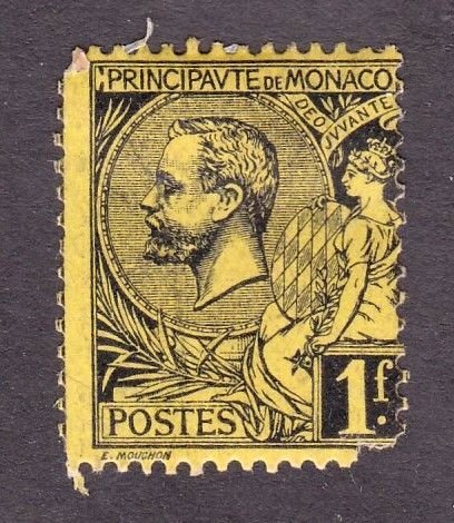 Monaco          #26         MH OG        corner issue           CV $19.00