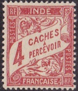 French India #J12 Mint