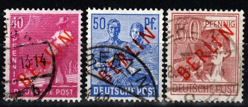 Germany #9N29-31  F-VF Used  CV $21.60 (X5616)