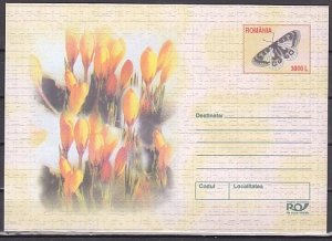 Romania, 2003 issue. Butterfly Postal Envelope.