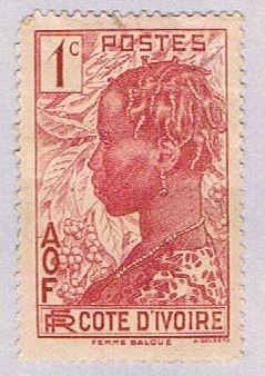 Ivory Coast Woman 1c (AP103610)