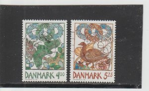 Denmark  Scott#  1150-1151  Used  (1999 Harbingers of Spring)