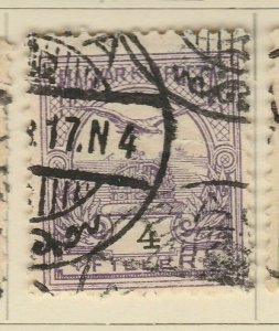 A6P6F63 Hungary Hungary 1900-04 Wmk Crown in Oval 4f Perf 12x11 1/2-