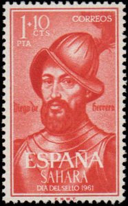Spanish Sahara #B67-B68, Complete Set(4), 1961, Never Hinged