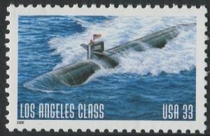 SUBMARINES 2000 - 33c LOS ANGELES CLASS - MNH