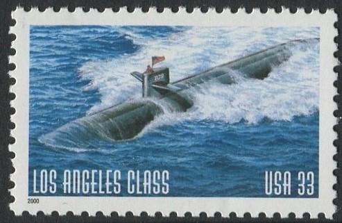 SUBMARINES 2000 - 33c LOS ANGELES CLASS - MNH