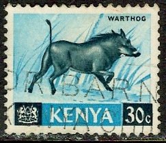 Kenya; 1966: Sc. # 24: O/Used Single Stamp