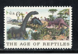 1390  * THE AGE OF REPTILES *  U.S. Postage Stamp  MNH