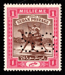 Sudan Scott OA9 Unused lightly hinged.