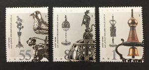 Israel 1990 #1062-4, Spice Boxes, MNH.