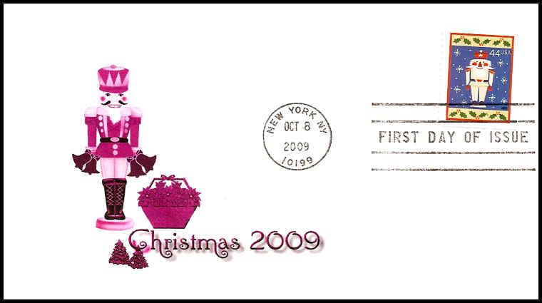FDC - Christmas 2009 -Nutcrakers - ALL NEW - One of a Kind
