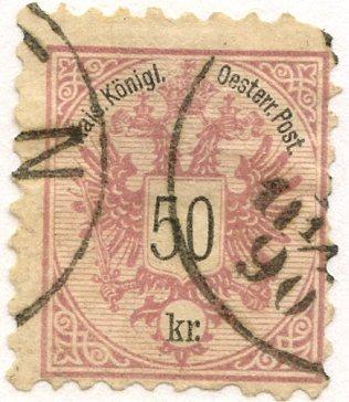 Austria, Scott #46, Used