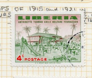 Liberia 1921 Early Issue Fine Used 4c. NW-175026