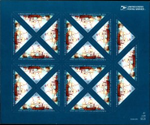 United States #4136, Complete Set, Pane of 20, 2007, Never Hinged