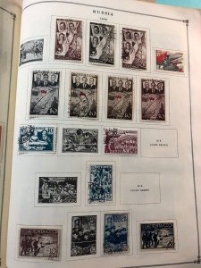 INTERNATIONAL COLLECTION IN SCOTT ALBUM – PORTUGAL TO RUSSIA – 423335