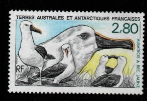FSAT TAAF Scott 155  MNH** Albatros Bird stamp