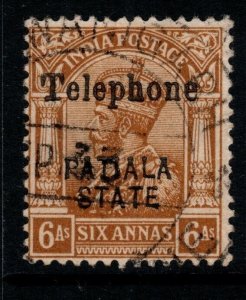 INDIA-PATIALA SGT1 1930 6a BROWN-OCHRE USED
