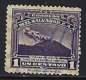 El Salvador 559 VFU VOLCANO Y172-1