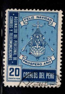 Peru Scott 484 Used 1961 Trumpeting Angels stamp