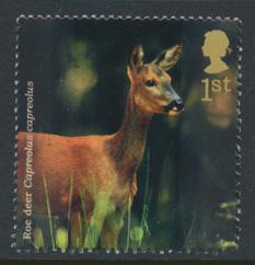 Great Britain  SG2480 SC#2229  Used Woodland Animals Deer see details 