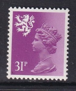 Great Britain  Scotland #SMH56 MNH 1984 Machin 31p magenta Perf. 13 1/2 x 14 (I)
