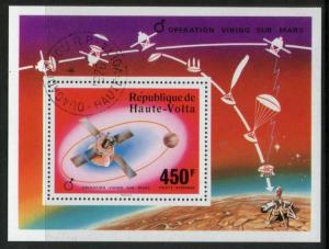 Burkina Faso Upper Volta 1976 Viking in Mars Orbit Satellite Space Science Sc...