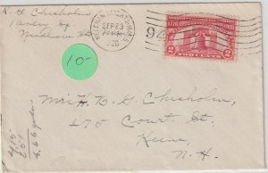 U.S. Scott 627 on cover
