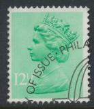 Great Britain SG X898 Sc# MH80    Used with first day cancel - Machin 12½p