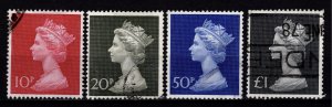 Great Britain 1970-72 Elizabeth II Large Machin (decimal), Set [Used]