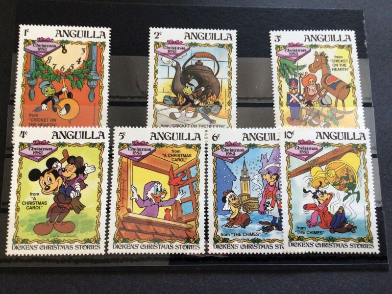 Anguilla mint never hinged Walt Disney Character Stamps  Ref 63209 