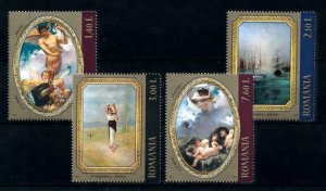 [101173] Romania 2011 Paintings Mirea Voinescu Grigorescu  MNH