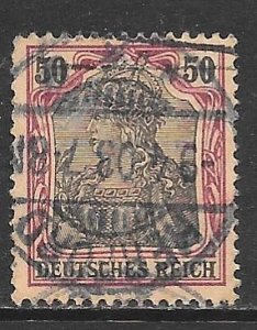 Germany 73: 50pf Germania, used, F-VF