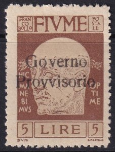 Fiume 1921 Sc 146 MH*