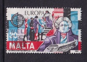 Malta   #615    used  1982  Europa  30c