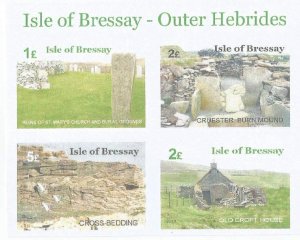 BRESSAY - 2014 - Local Sights, Error - Imp 4v Sheet - M N H  - Private Issue